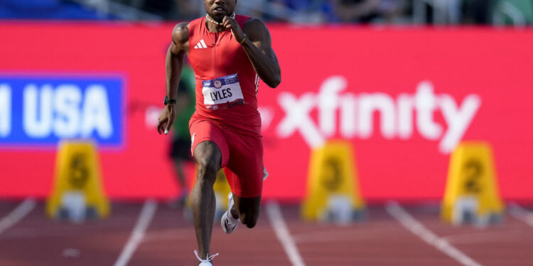 U.S. Track & Field Trials: Noah Lyles primed for Paris after 100m victory