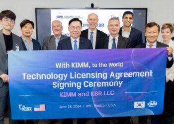 KBR and KIMM sign a Technology Licensing Agreement