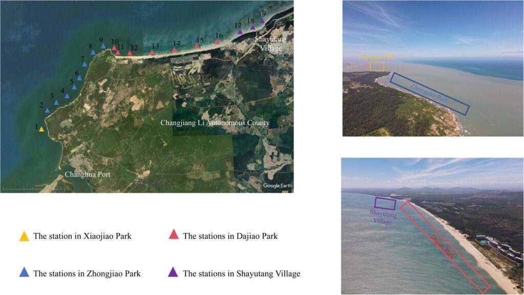 Coral reefs at Qiziwan National Marine Park in 2023: spatial variability and their relationship with environmental factors