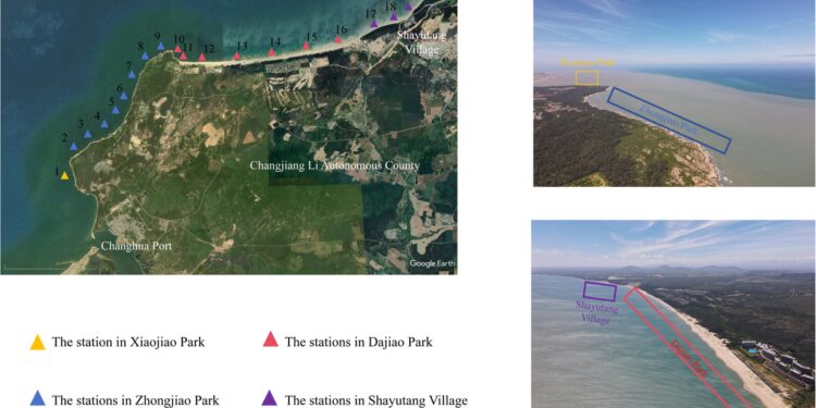 Coral reefs at Qiziwan National Marine Park in 2023: spatial variability and their relationship with environmental factors