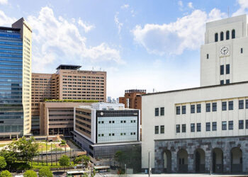 Yushima Campus (left) and Ookayama Campus, two of several campuses that will form Institute of Science Tokyo