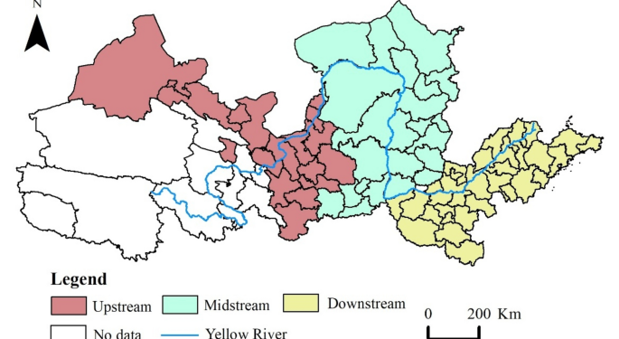 Spatiotemporal characteristics of ecological resilience and its influencing factors in the Yellow River Basin of China