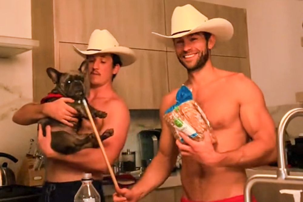 Chace Crawford and Miles Teller Dance Shirtless in New TikTok Video