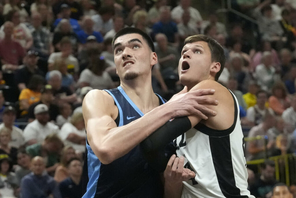 Grizzlies’ Zach Edey forces overtime with wild tip-in save in summer league debut vs. Jazz