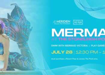 Mermaid at The Stoneleigh Pool