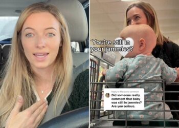 Unbelievable Moment: Stranger’s Bold Comment on 9-Month-Old in Pajamas at Midday Store!